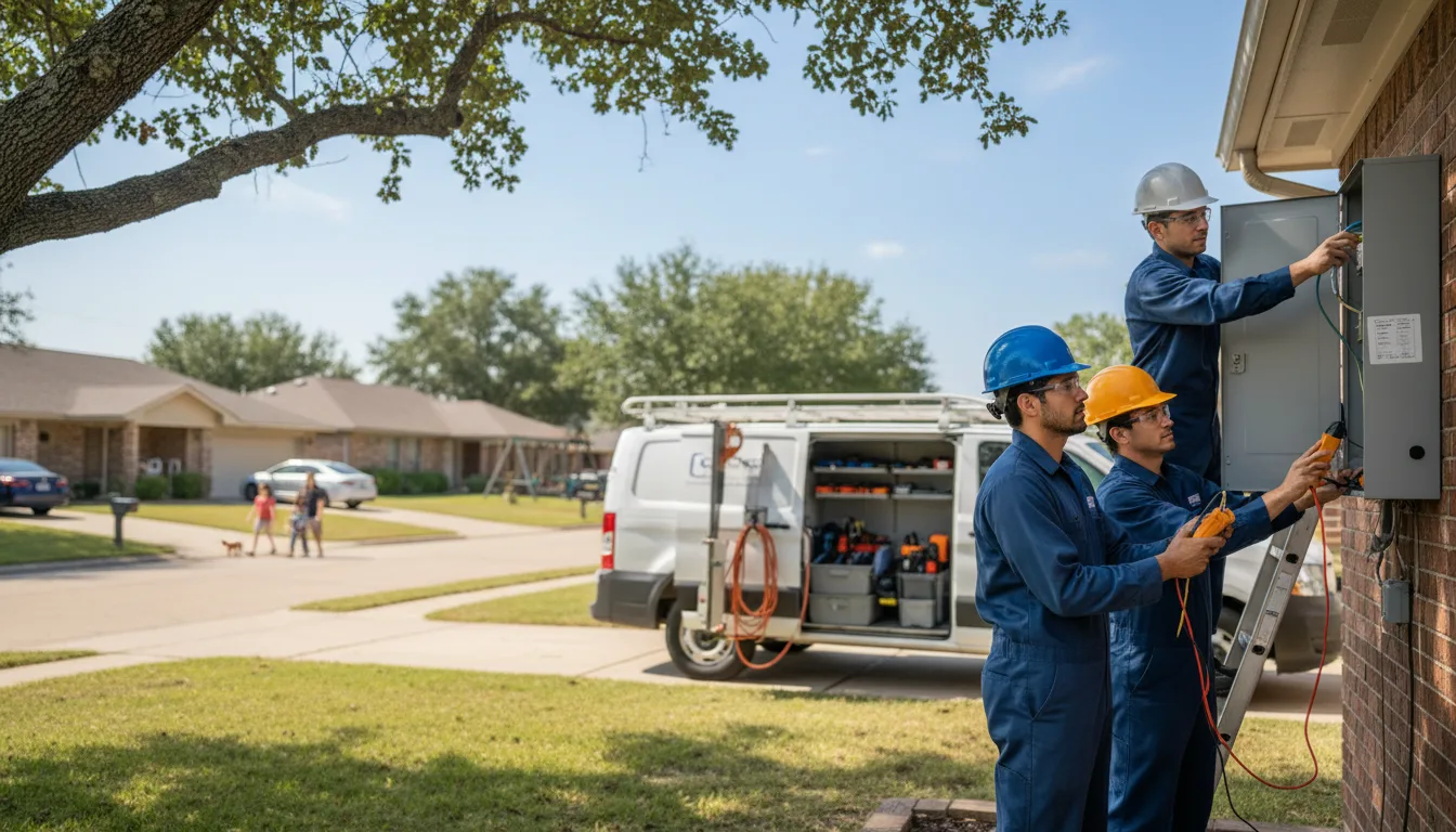 Certified electrician providing emergency electrical services in Ezel, KY
